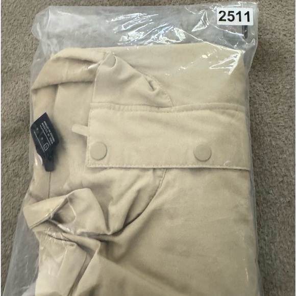 Nike Men’s Sportswear Woven M65 Full-Zip Military Jacket Sand Large - Picture 13 of 13